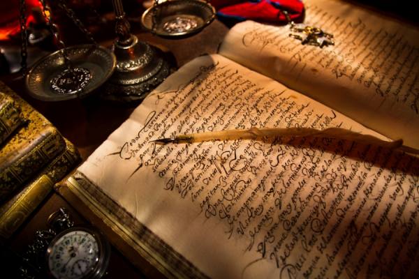 Photograph Miguel Angel Oliva Old Parchment on One Eyeland